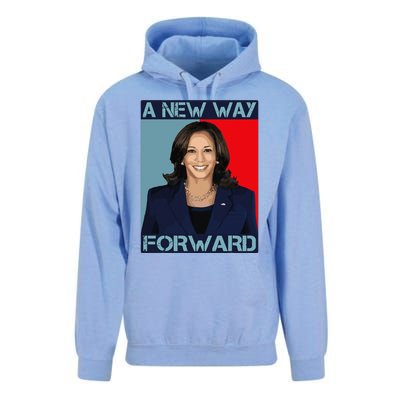 Kamala Harris 2024 A New Way Forward American Election Unisex Surf Hoodie