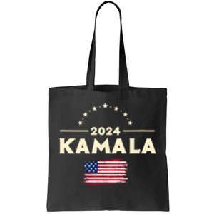 Kamala Harris 2024 Presidential Campaign American Tote Bag