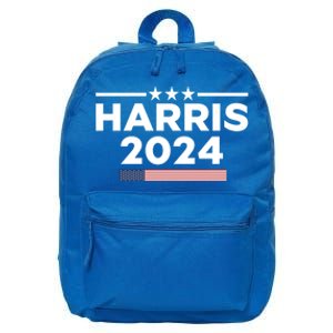 Kamala Harris 2024 For President Gift 16 in Basic Backpack