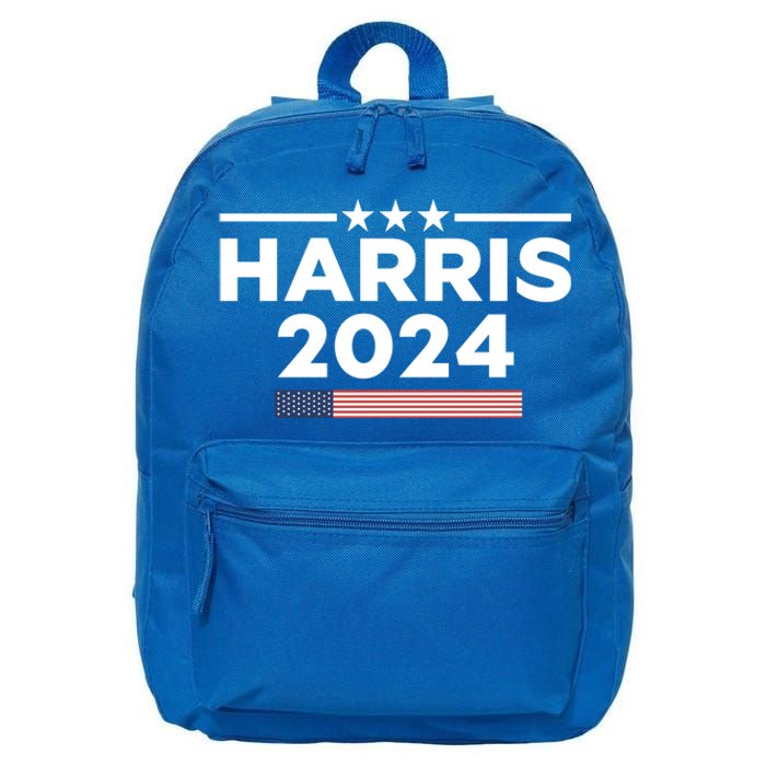 Kamala Harris 2024 For President Gift 16 in Basic Backpack