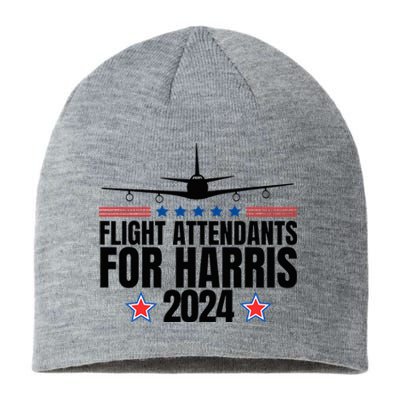 Kamala Harris 2024 For President Flight Attendants Sustainable Beanie