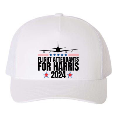 Kamala Harris 2024 For President Flight Attendants Yupoong Adult 5-Panel Trucker Hat