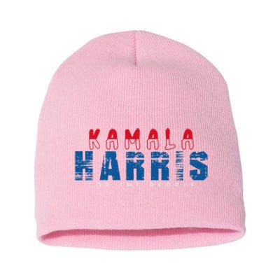 Kamala Harris 2024 For The People Kamala For President Short Acrylic Beanie