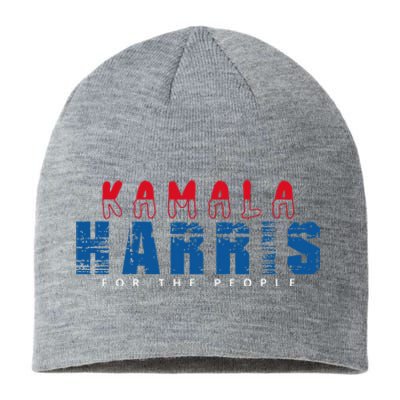 Kamala Harris 2024 For The People Kamala For President Sustainable Beanie