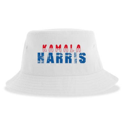 Kamala Harris 2024 For The People Kamala For President Sustainable Bucket Hat