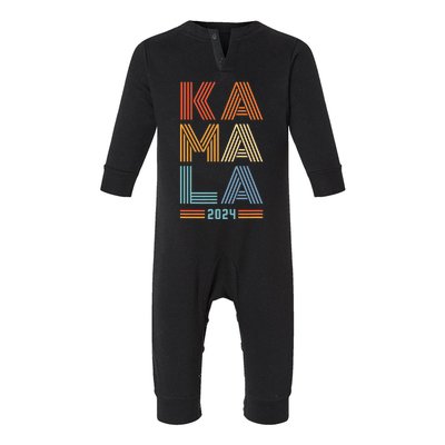 Kamala Harris 2024 Presidential Election Infant Fleece One Piece