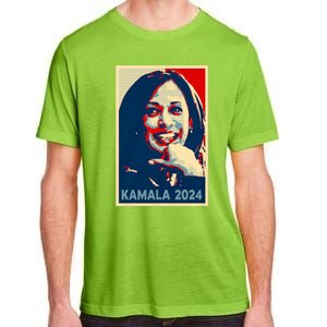 Kamala Harris 2024 For President Campaign Adult ChromaSoft Performance T-Shirt