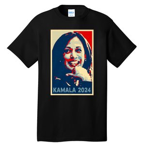 Kamala Harris 2024 For President Campaign Tall T-Shirt