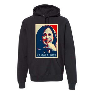 Kamala Harris 2024 For President Campaign Premium Hoodie