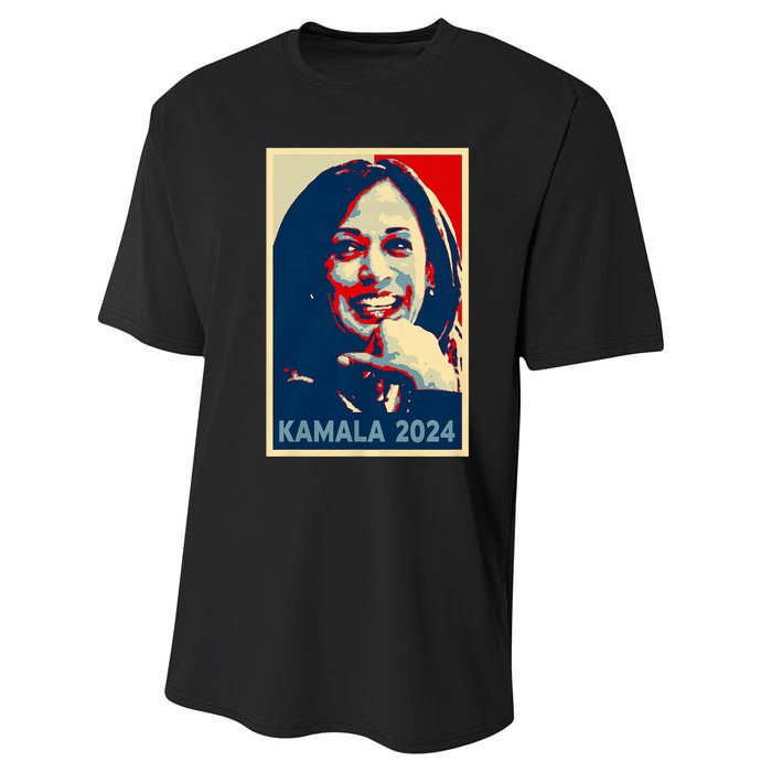 Kamala Harris 2024 For President Campaign Performance Sprint T-Shirt