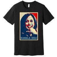 Kamala Harris 2024 For President Campaign Premium T-Shirt