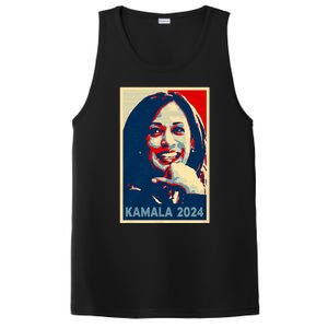 Kamala Harris 2024 For President Campaign PosiCharge Competitor Tank