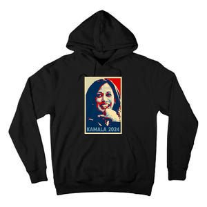 Kamala Harris 2024 For President Campaign Tall Hoodie