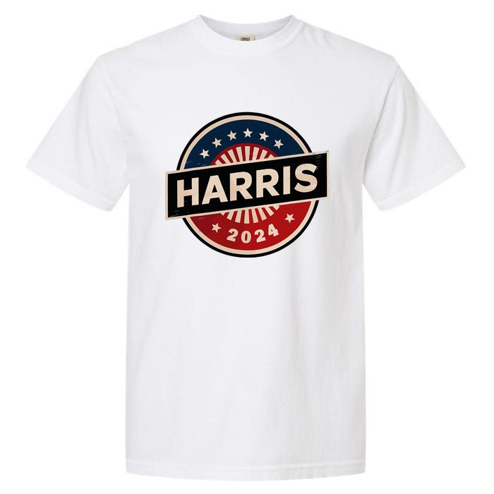 Kamala Harris 2024 For President Campaign 2024 Us Flag Garment-Dyed Heavyweight T-Shirt