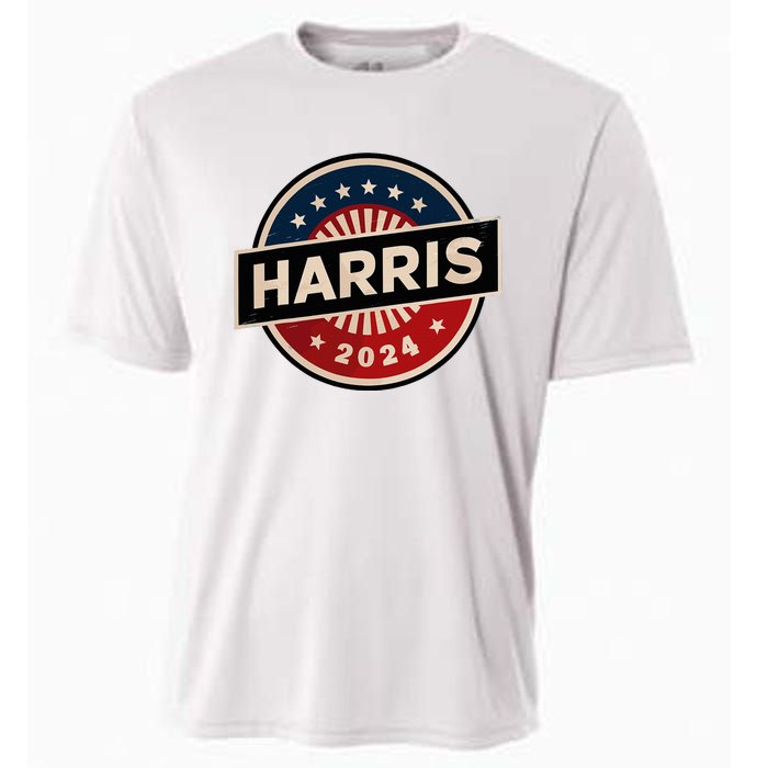 Kamala Harris 2024 For President Campaign 2024 Us Flag Cooling Performance Crew T-Shirt