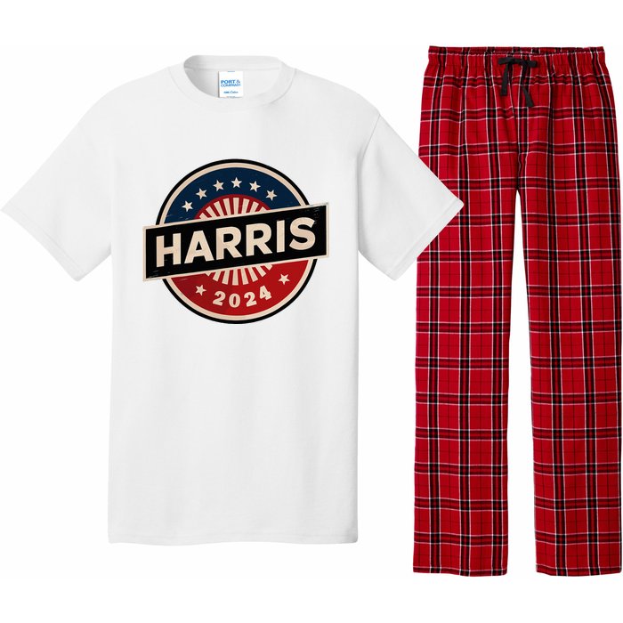 Kamala Harris 2024 For President Campaign 2024 Us Flag Pajama Set