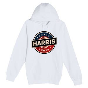 Kamala Harris 2024 For President Campaign 2024 Us Flag Premium Pullover Hoodie