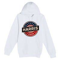 Kamala Harris 2024 For President Campaign 2024 Us Flag Premium Pullover Hoodie