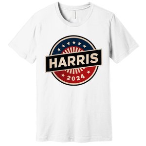 Kamala Harris 2024 For President Campaign 2024 Us Flag Premium T-Shirt