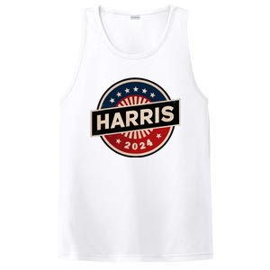 Kamala Harris 2024 For President Campaign 2024 Us Flag PosiCharge Competitor Tank