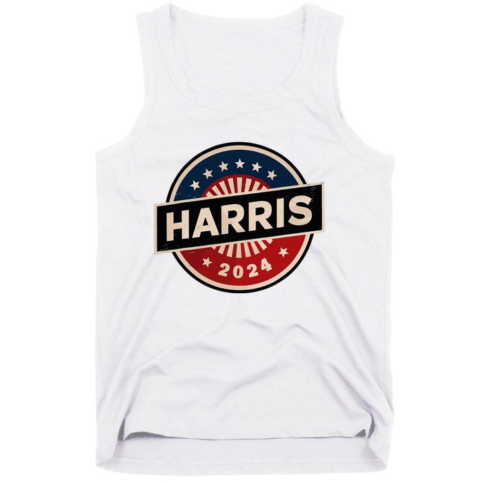 Kamala Harris 2024 For President Campaign 2024 Us Flag Tank Top