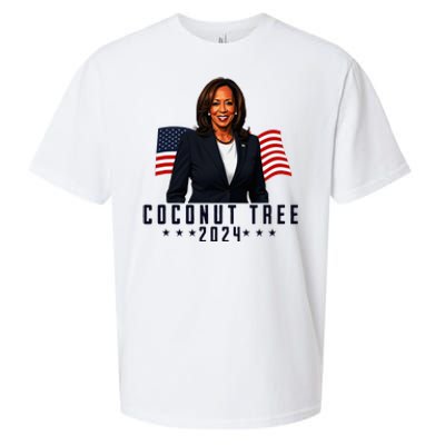 Kamala Harris 2024 Coconut Tree 2024 Vote Elect Kamala 2024 Sueded Cloud Jersey T-Shirt