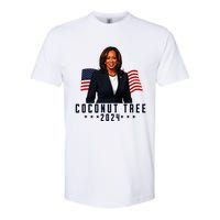 Kamala Harris 2024 Coconut Tree 2024 Vote Elect Kamala 2024 Softstyle CVC T-Shirt