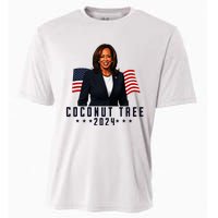 Kamala Harris 2024 Coconut Tree 2024 Vote Elect Kamala 2024 Cooling Performance Crew T-Shirt