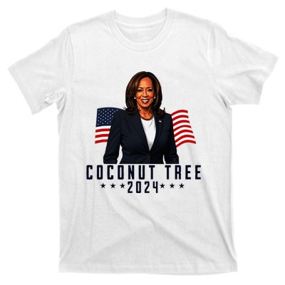 Kamala Harris 2024 Coconut Tree 2024 Vote Elect Kamala 2024 T-Shirt