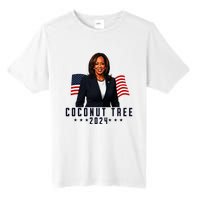 Kamala Harris 2024 Coconut Tree 2024 Vote Elect Kamala 2024 Tall Fusion ChromaSoft Performance T-Shirt