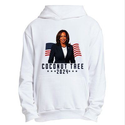 Kamala Harris 2024 Coconut Tree 2024 Vote Elect Kamala 2024 Urban Pullover Hoodie