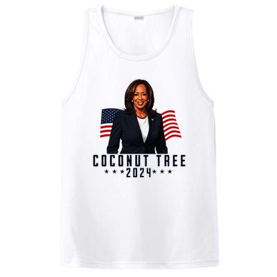 Kamala Harris 2024 Coconut Tree 2024 Vote Elect Kamala 2024 PosiCharge Competitor Tank