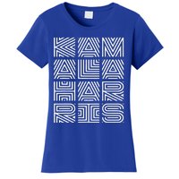 Kamala Harris 2024 Quilted Geometry Lettering Women's T-Shirt