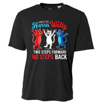 Kamala Harris 2024 Waltz Dance 2 Steps Forward Cooling Performance Crew T-Shirt