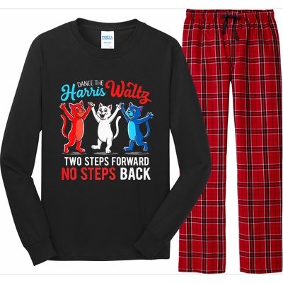 Kamala Harris 2024 Waltz Dance 2 Steps Forward Long Sleeve Pajama Set