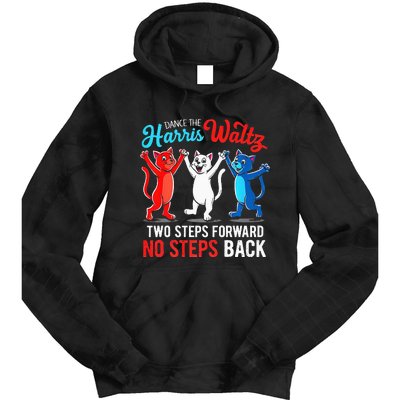 Kamala Harris 2024 Waltz Dance 2 Steps Forward Tie Dye Hoodie