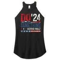 Kamala Harris 2024 Election Michelle Obama Do Something Women’s Perfect Tri Rocker Tank