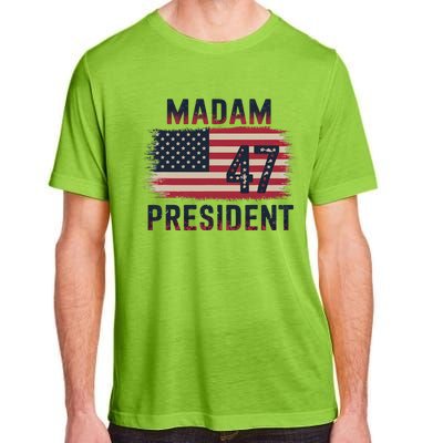 Kamala Harris 2024 Madam President Kamala 47 Usa Adult ChromaSoft Performance T-Shirt