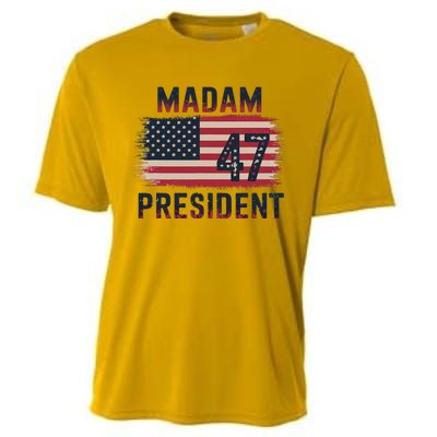 Kamala Harris 2024 Madam President Kamala 47 Usa Cooling Performance Crew T-Shirt