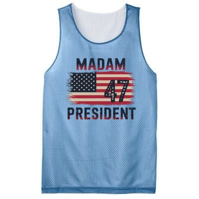 Kamala Harris 2024 Madam President Kamala 47 Usa Mesh Reversible Basketball Jersey Tank