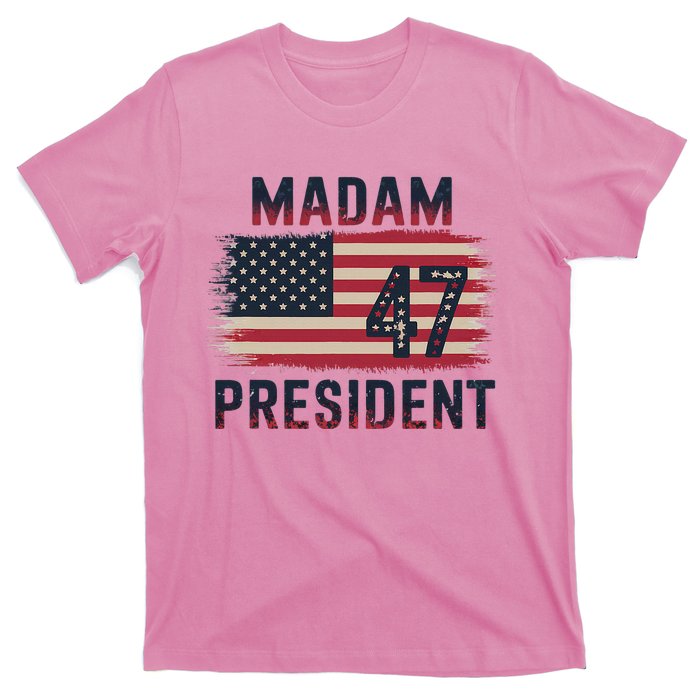 Kamala Harris 2024 Madam President Kamala 47 Usa T-Shirt