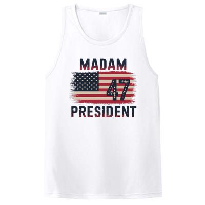 Kamala Harris 2024 Madam President Kamala 47 Usa PosiCharge Competitor Tank