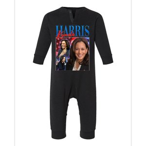 Kamala Harris 2024 Portrait Collage Infant Fleece One Piece