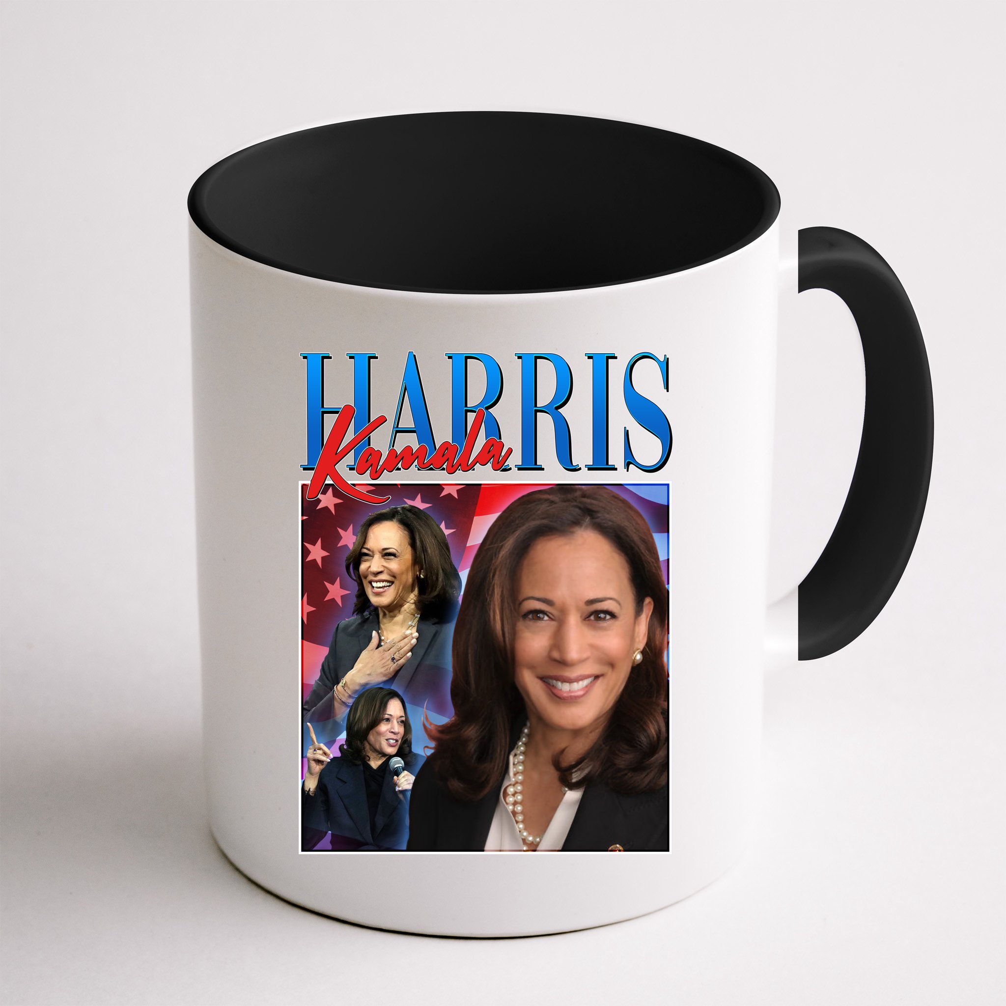 Kamala Harris 2024 Portrait Collage Mug