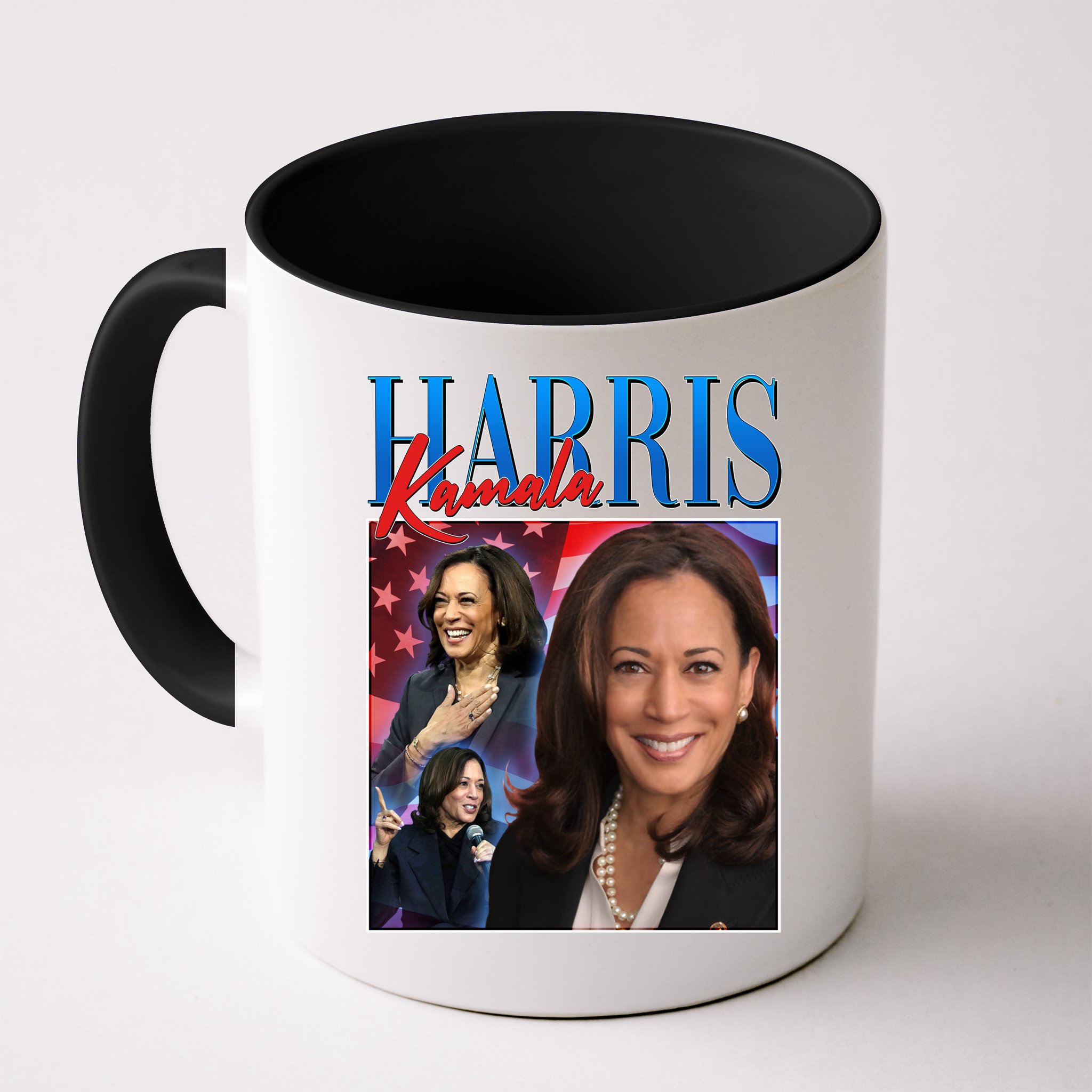 Kamala Harris 2024 Portrait Collage Mug
