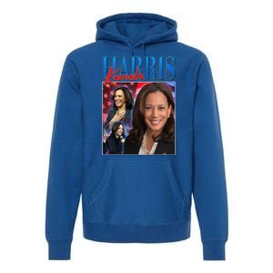 Kamala Harris 2024 Portrait Collage Premium Hoodie