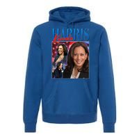 Kamala Harris 2024 Portrait Collage Premium Hoodie