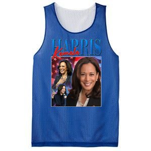 Kamala Harris 2024 Portrait Collage Mesh Reversible Basketball Jersey Tank