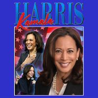 Kamala Harris 2024 Portrait Collage Poster