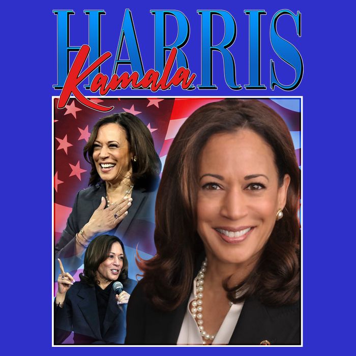 Kamala Harris 2024 Portrait Collage Poster